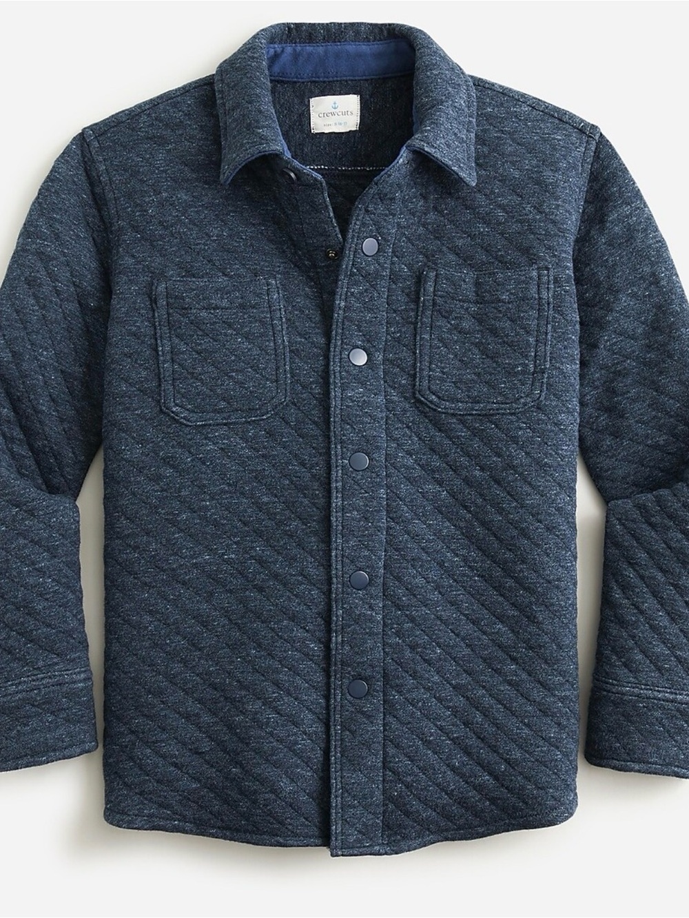 Crewcuts Heathered Navy Knit Jacket XXS